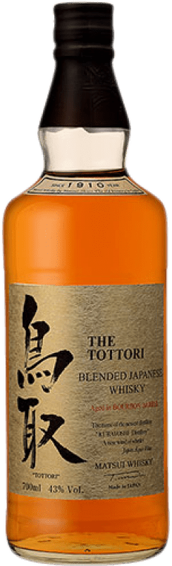 74,95 € Бесплатная доставка | Виски смешанные The Kurayoshi The Tottori Aged in Bourbon Barrel Япония бутылка 70 cl
