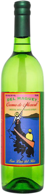 54,95 € Envío gratis | Crema de Licor Del Maguey México Botella 70 cl