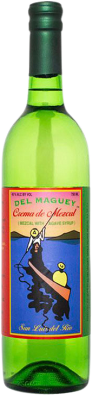43,95 € Spedizione Gratuita | Crema di Liquore Del Maguey Messico Bottiglia 70 cl