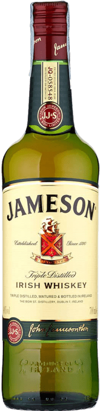 27,95 € Kostenloser Versand | Whiskey Blended Jameson Irland 2 Jahre Flasche 70 cl