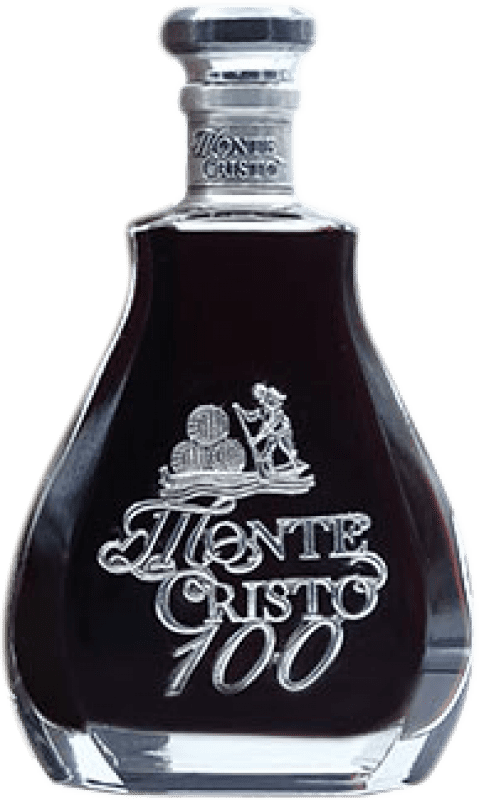 616,95 € Envío gratis | Brandy Pérez Barquero Monte Cristo D.O. Montilla-Moriles Andalucía España 100 Años 70 cl