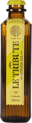 14,95 € 免费送货 | 盒装4个 饮料和搅拌机 MG Le Tribute Ginger Ale 小瓶 20 cl
