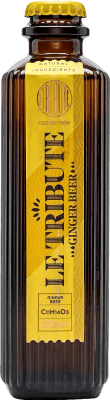 17,95 € Spedizione Gratuita | Scatola da 4 unità Bibite e Mixer MG Le Tribute Ginger Beer Spagna Piccola Bottiglia 20 cl