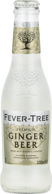 7,95 € 免费送货 | 盒装4个 碳酸饮料 Fever-Tree 英国 小瓶装 20 cl Ginger Beer — 姜汁啤酒