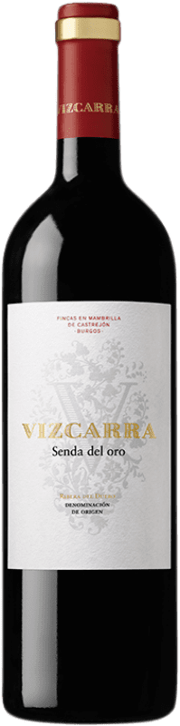 13,95 € Бесплатная доставка | Красное вино Vizcarra Senda del Oro Молодой D.O. Ribera del Duero Кастилия-Леон Испания Tempranillo бутылка 75 cl