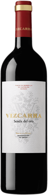 14,95 € Spedizione Gratuita | Vino Rosso Vizcarra Senda del Oro Giovane D.O. Ribera del Duero Castilla y León Spagna Tempranillo 75 cl
