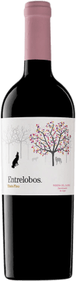 12,95 € Envío gratis | Vino tinto Vinyes Singulars Entrelobos D.O. Ribera del Duero Castilla y León España Tempranillo Botella 75 cl