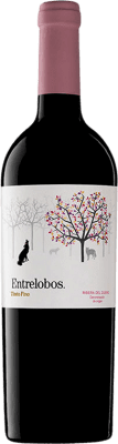 13,95 € Envío gratis | Vino Tinto Vinyes Singulars Entrelobos D.O. Ribera del Duero Castilla y León España Tempranillo 75 cl