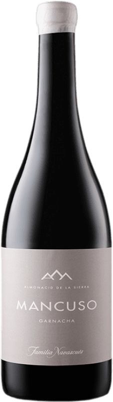 19,95 € Бесплатная доставка | Красное вино J. Navascués Mas de Mancuso Crianza — Крианса D.O. Cariñena Арагон Испания Garnacha — Гренаш 75 cl