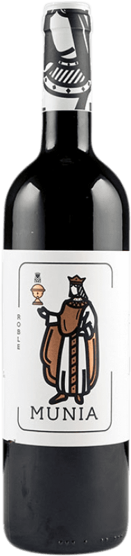 8,95 € Free Shipping | Red wine Viñaguareña Munia Oak D.O. Toro Castilla y León Spain Tinta de Toro Bottle 75 cl