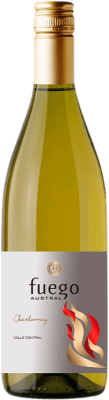 9,95 € Kostenloser Versand | Weißwein Viña Ventisquero Fuego Austral I.G. Valle Central Zentrales Tal Chile Chardonnay 75 cl