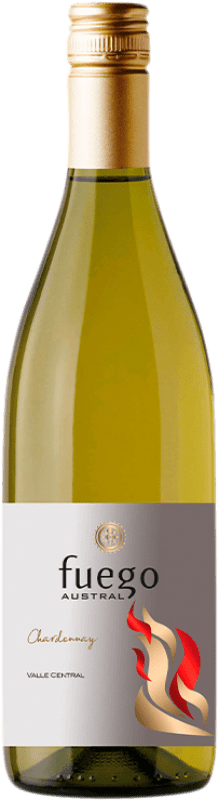 8,95 € 免费送货 | 白酒 Viña Ventisquero Fuego Austral I.G. Valle Central 中央谷地 智利 Chardonnay 瓶子 75 cl