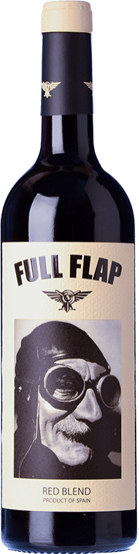 10,95 € Spedizione Gratuita | Vino rosso Viña Vilano Full Flap Spagna Tempranillo, Merlot, Cabernet Sauvignon Bottiglia 75 cl