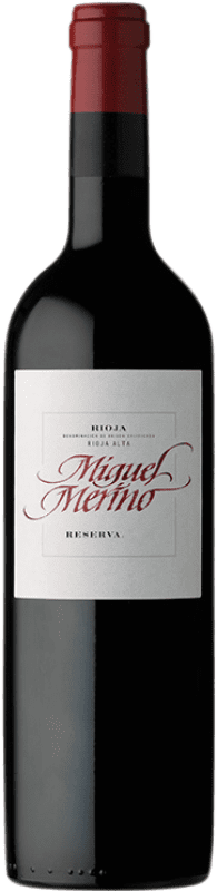 31,95 € Envío gratis | Vino Tinto Miguel Merino Reserva D.O.Ca. Rioja La Rioja España Tempranillo, Graciano 75 cl