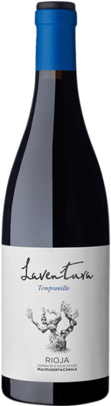 24,95 € Envio grátis | Vinho tinto MacRobert & Canals Laventura D.O.Ca. Rioja País Basco Espanha Tempranillo Garrafa 75 cl