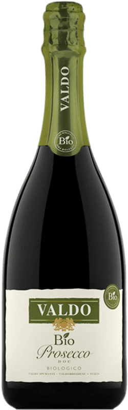 16,95 € 免费送货 | 白起泡酒 Valdo Bio 香槟 D.O.C. Prosecco 意大利 Glera Eco 生态 有机 天然 瓶子 75 cl
