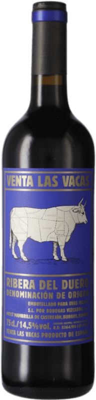 26,95 € Бесплатная доставка | Красное вино Uvas Felices Venta Las Vacas D.O. Ribera del Duero Кастилия-Леон Испания Tempranillo бутылка 75 cl