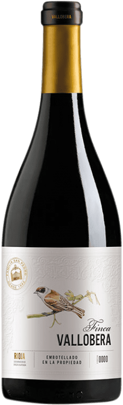 15,95 € Free Shipping | Red wine Vallobera D.O.Ca. Rioja The Rioja Spain Tempranillo Bottle 75 cl