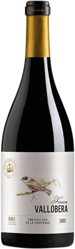 15,95 € Envio grátis | Vinho tinto Vallobera D.O.Ca. Rioja La Rioja Espanha Tempranillo Garrafa 75 cl