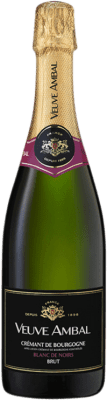 29,95 € Envoi gratuit | Blanc mousseux Veuve Ambal Blanc de Noirs Crémant A.O.C. Bourgogne Bourgogne France Pinot Noir, Gamay Bouteille 75 cl