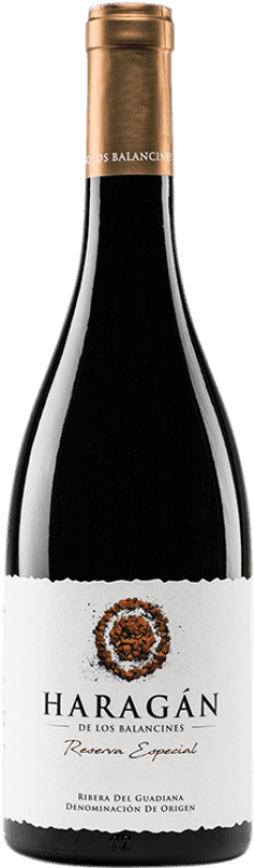 42,95 € Kostenloser Versand | Rotwein Pago Los Balancines Haragán Reserve — Gereift D.O. Ribera del Duero Extremadura Spanien Garnacha — Grenache, Tinta Roriz Flasche 75 cl
