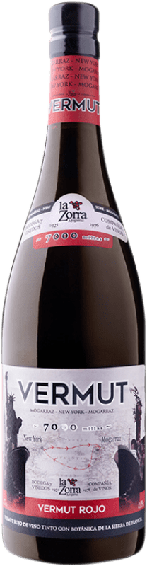19,95 € Envoi gratuit | Vermouth Vinos La Zorra 7.000 Millas Rojo Espagne Bouteille 75 cl