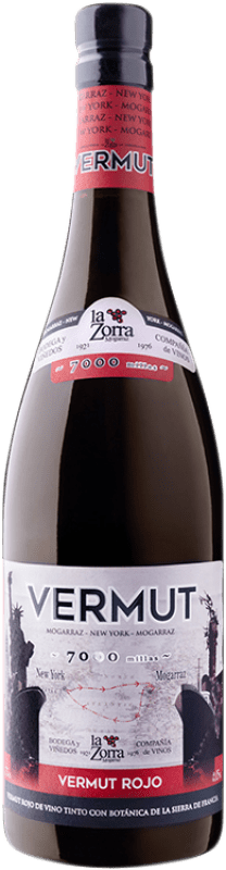 19,95 € Envío gratis | Vermut Vinos La Zorra 7.000 Millas Rojo España Botella 75 cl