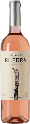 6,95 € Kostenloser Versand | Rosé-Wein Guerra Armas Rosado D.O. Bierzo Kastilien und León Spanien Mencía Flasche 75 cl