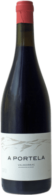 19,95 € Envio grátis | Vinho tinto Vinos del Atlántico A Portela D.O. Valdeorras Galiza Espanha Mencía Garrafa 75 cl
