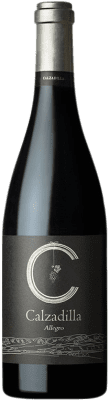 17,95 € Kostenloser Versand | Rotwein Uribes Madero Calzadilla Allegro D.O.P. Vino de Pago Calzadilla Kastilien-La Mancha Spanien Syrah Flasche 75 cl