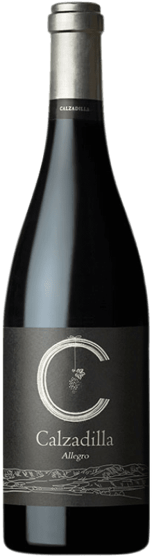 17,95 € Free Shipping | Red wine Uribes Madero Calzadilla Allegro D.O.P. Vino de Pago Calzadilla Castilla la Mancha Spain Syrah Bottle 75 cl