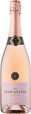 12,95 € Free Shipping | White sparkling El Cep Clos Gelida Brut Reserve D.O. Cava Catalonia Spain Pinot Black Bottle 75 cl