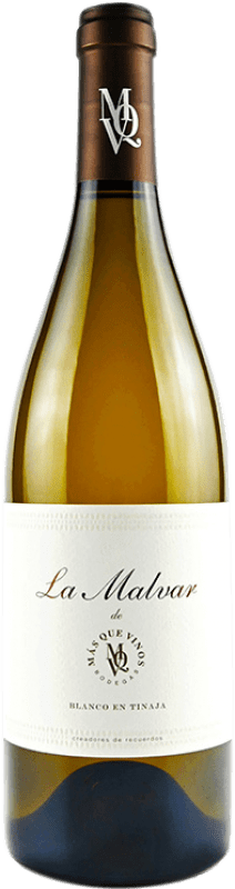 24,95 € Бесплатная доставка | Белое вино Más Que Vinos I.G.P. Vino de la Tierra de Castilla Кастилья-Ла-Манча Испания Malvar бутылка 75 cl
