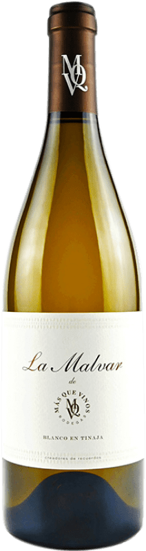 17,95 € Envio grátis | Vinho branco Más Que Vinos I.G.P. Vino de la Tierra de Castilla Castela-Mancha Espanha Malvar Garrafa 75 cl