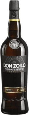 15,95 € Kostenloser Versand | Süßer Wein Williams & Humbert Don Zoilo Oloroso en Rama D.O. Jerez-Xérès-Sherry Andalusien Spanien Palomino Fino 15 Jahre Flasche 75 cl