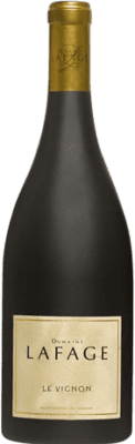 53,95 € 免费送货 | 红葡萄酒 Domaine Lafage Le Vignon A.O.C. France 法国 Syrah — 西拉, Monastrell — 莫纳斯特雷尔, Mazuelo — 马苏埃洛, Cariñena — 佳丽酿 75 cl
