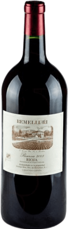 215,95 € Бесплатная доставка | Красное вино Ntra. Sra. de Remelluri Резерва D.O.Ca. Rioja Ла-Риоха Испания Tempranillo — Темпранильо, Garnacha — Гренаш, Graciano — Грасиано Бутылка Иеробоам Двойной Магнум 3 L