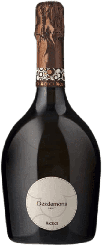 8,95 € Envio grátis | Espumante Branco Ceci Desdemona Brut — Bruto Jovem D.O.C. Itália Itália Pinot Branco Garrafa 75 cl
