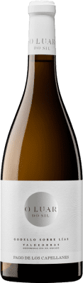 22,95 € Free Shipping | White wine Pago de los Capellanes O Luar do Sil Sobre Lías Crianza D.O. Valdeorras Galicia Spain Godello Bottle 75 cl