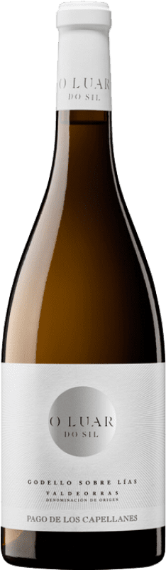27,95 € Kostenloser Versand | Weißwein Pago de los Capellanes O Luar do Sil Sobre Lías Alterung D.O. Valdeorras Galizien Spanien Godello Flasche 75 cl