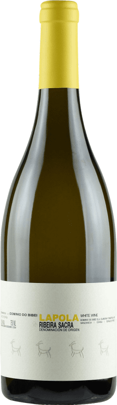 33,95 € Free Shipping | White Wine Dominio do Bibei La Pola Crianza — Aged D.O. Ribeira Sacra Galicia Spain Godello, Doña Blanca Bottle 75 cl