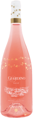 10,95 € Kostenloser Versand | Rosé-Wein Santa Cristina Giardino I.G.T. Toscana Toskana Italien Sangiovese Flasche 75 cl