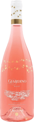 16,95 € Spedizione Gratuita | Vino rosato Santa Cristina Giardino I.G.T. Toscana Toscana Italia Sangiovese Bottiglia 75 cl