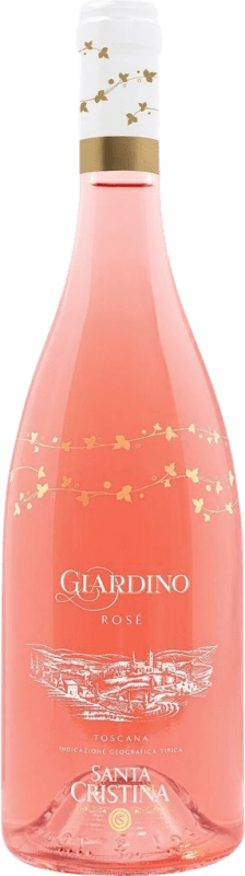 13,95 € Spedizione Gratuita | Vino Rosato Santa Cristina Giardino I.G.T. Toscana Toscana Italia Sangiovese 75 cl