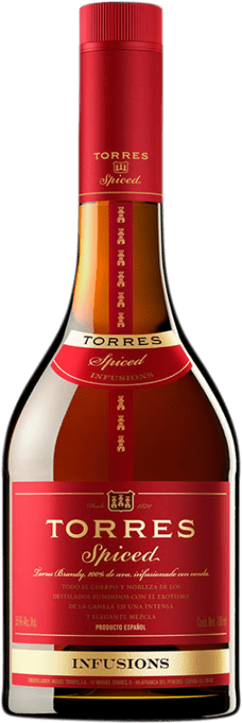 19,95 € Envio grátis | Brandy Conhaque Torres Infusions Spiced — Especiado D.O. Catalunya Catalunha Espanha Garrafa 70 cl