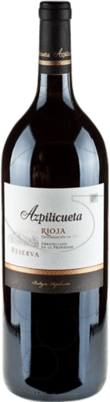 21,95 € Spedizione Gratuita | Vino rosso Campo Viejo Azpilicueta Riserva D.O.Ca. Rioja La Rioja Spagna Tempranillo, Graciano, Mazuelo, Carignan Bottiglia Magnum 1,5 L