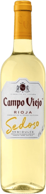 6,95 € Envio grátis | Vinho Branco Campo Viejo Semiseco — Meio Seco Jovem D.O.Ca. Rioja La Rioja Espanha Macabeo 75 cl