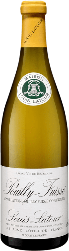 49,95 € Free Shipping | White wine Louis Latour Crianza A.O.C. Pouilly-Fuissé France Chardonnay Bottle 75 cl