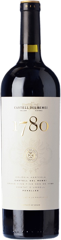 31,95 € Free Shipping | Red wine Castell del Remei N.1780 Reserve D.O. Costers del Segre Catalonia Spain Tempranillo, Grenache, Cabernet Sauvignon Bottle 75 cl