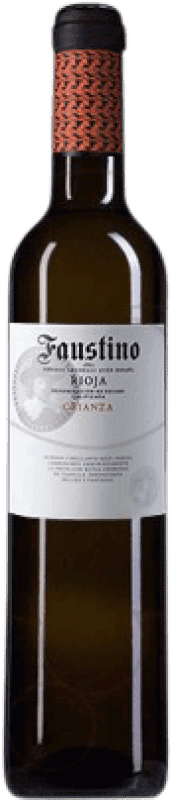 4,95 € Spedizione Gratuita | Vino Rosso Faustino Crianza — Invecchiato in Botte D.O.Ca. Rioja La Rioja Spagna Tempranillo Bottiglia Medium 50 cl